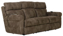 Catnapper - Tranquility Power Headrest Power Lay Flat Sofa w/CR3 Heat/Massage/Lumbar in Pewter - 63015 - GreatFurnitureDeal