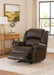 Motion Ease - Elmwood Rocker Recliner in Dark Brown - 112-91-21 - GreatFurnitureDeal