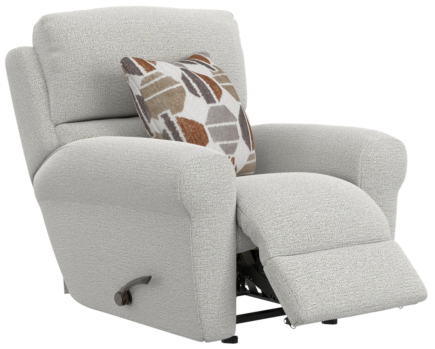 Catnapper - Kellen Power Lay Flat Recliner w/Zero Gravity in Ecru/Morocco - 61130-7-ECRU - GreatFurnitureDeal