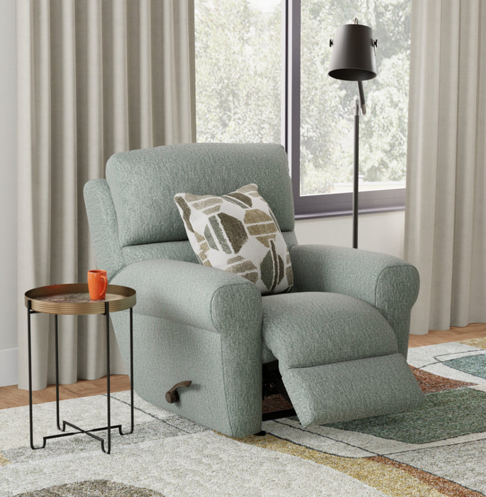 Catnapper - Kellen Power Lay Flat Recliner w/Zero Gravity in Woodlands - 61130-7-WOOD - GreatFurnitureDeal