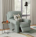 Catnapper - Kellen Power Lay Flat Recliner w/Zero Gravity in Woodlands - 61130-7-WOOD - GreatFurnitureDeal