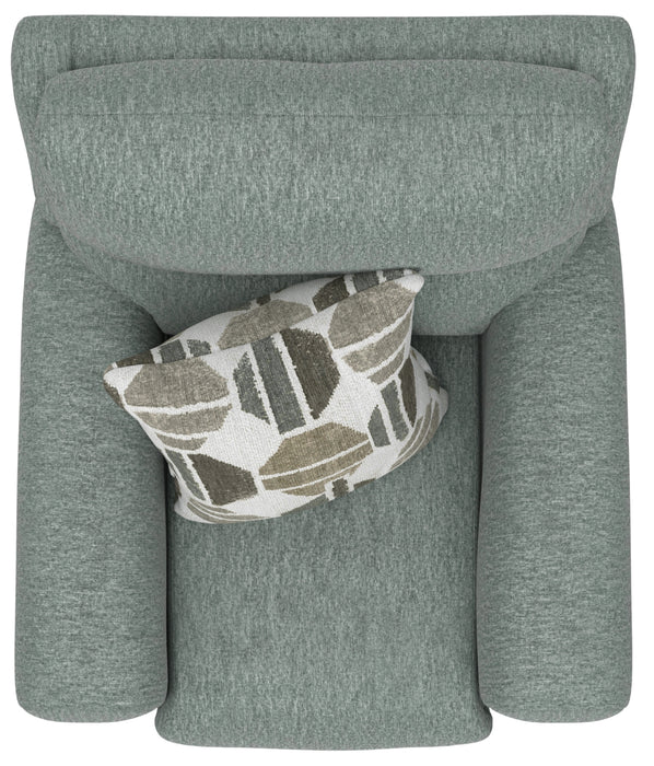 Catnapper - Kellen Power Lay Flat Recliner w/Zero Gravity in Woodlands - 61130-7-WOOD