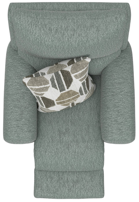 Catnapper - Kellen Power Lay Flat Recliner w/Zero Gravity in Woodlands - 61130-7-WOOD