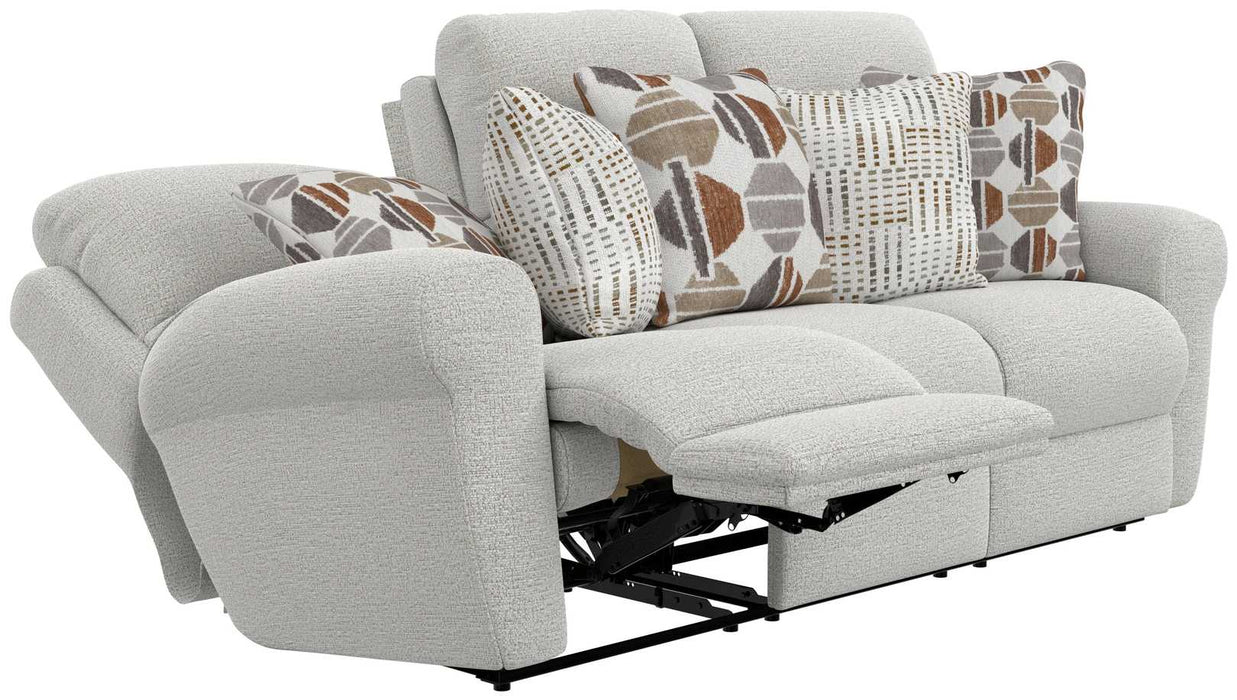 Catnapper - Kellen 2 Piece Lay Flat Reclining Sofa Set in Ecru/Morocco - 1131-32-ECRU - GreatFurnitureDeal