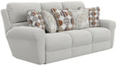Catnapper - Kellen Lay Flat Reclining Sofa in Ecru/Morocco - 1131-ECRU - GreatFurnitureDeal