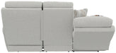 Catnapper - Kellen Power Lay Flat Reclining Sofa w/Zero Gravity in Ecru/Morocco - 61131-ECRU - GreatFurnitureDeal