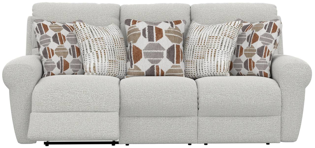 Catnapper - Kellen Power Lay Flat Reclining Sofa w/Zero Gravity in Ecru/Morocco - 61131-ECRU