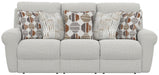 Catnapper - Kellen Power Lay Flat Reclining Sofa w/Zero Gravity in Ecru/Morocco - 61131-ECRU - GreatFurnitureDeal