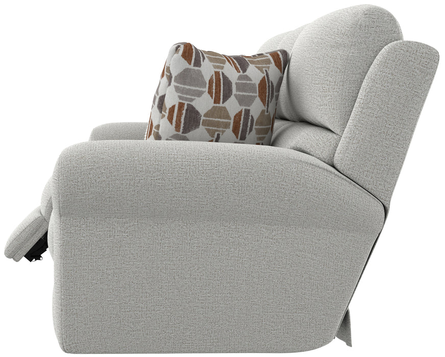 Catnapper - Kellen Lay Flat Reclining Sofa in Ecru/Morocco - 1131-ECRU - GreatFurnitureDeal