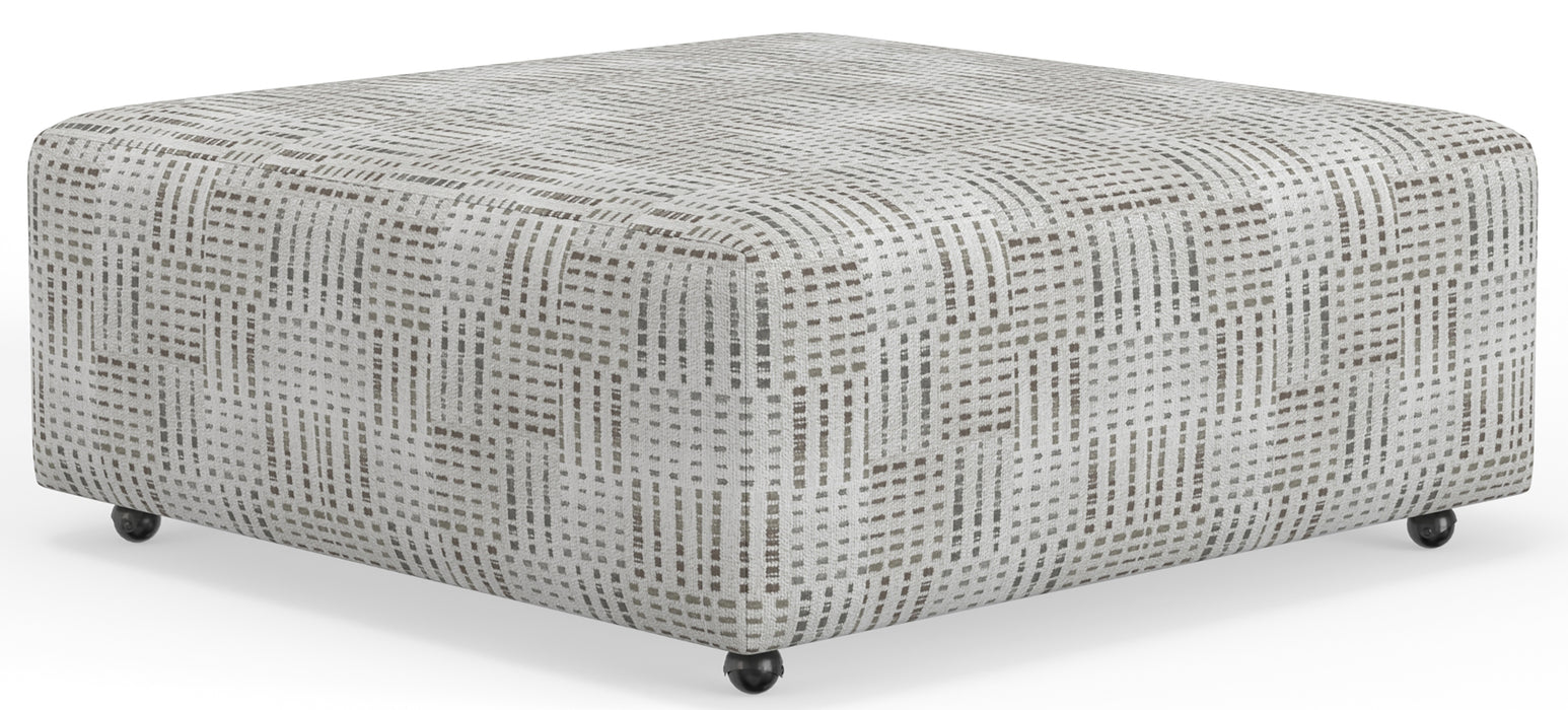 Catnapper - Kellen Castered Cocktail Ottoman in Woodlands - 113-12-WOOD - GreatFurnitureDeal