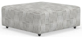 Catnapper - Kellen Castered Cocktail Ottoman in Woodlands - 113-12-WOOD - GreatFurnitureDeal