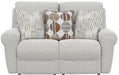 Catnapper - Kellen Power Lay Flat Reclining Loveseat w/Zero Gravity in Ecru/Morocco - 61132-ECRU - GreatFurnitureDeal