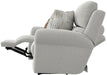 Catnapper - Kellen Power Lay Flat Reclining Loveseat w/Zero Gravity in Ecru/Morocco - 61132-ECRU - GreatFurnitureDeal