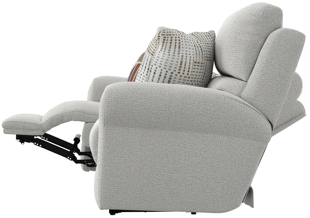 Catnapper - Kellen Power Lay Flat Reclining Loveseat w/Zero Gravity in Ecru/Morocco - 61132-ECRU - GreatFurnitureDeal