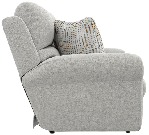 Catnapper - Kellen Power Lay Flat Reclining Loveseat w/Zero Gravity in Ecru/Morocco - 61132-ECRU - GreatFurnitureDeal