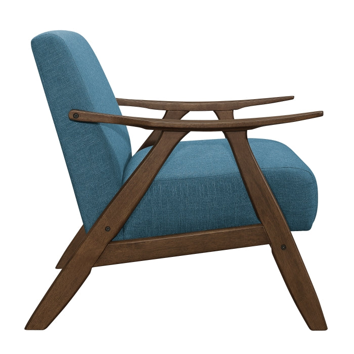 Homelegance - Damala Accent Chair - 1138BU-1 - GreatFurnitureDeal