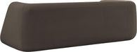 Meridian Furniture - Abbington 91" Brown Boucle Fabric Upholstered Sofa - 113Brown-S - GreatFurnitureDeal