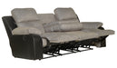 Catnapper - Felix 3 Piece Reclining Living Room Set in Black/Granite - 11445-42-40-BLACK - GreatFurnitureDeal