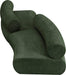 Meridian Furniture - Bale 108" Green Chenille Fabric Upholstered 2 pc. Sectional - 114Green-S2B - GreatFurnitureDeal