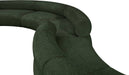 Meridian Furniture - Bale 202" Green Chenille Fabric Upholstered 4 pc. Sectional - 114Green-S4B - GreatFurnitureDeal