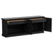 Coaster Furniture - Florence 4-Door Dining Sideboard Buffet Distressed Black - 115535 - GreatFurnitureDeal