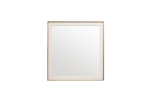VIG Furniture - Nova Domus Cartier Modern Beige Shagreen Brushed Brass Mirror - VGVC-J-A002-MR - GreatFurnitureDeal