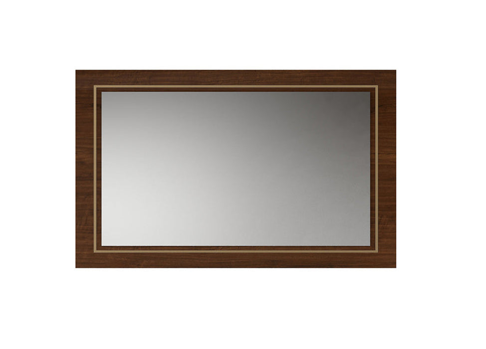 ESF Furniture - Eva 5 Piece Queen Bedroom Set in Rich Tobacco Walnut - EVAQSBED-5SET - GreatFurnitureDeal