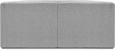 Meridian Furniture - Ollie 68" Grey Boucle Fabric Upholstered 2pc. Loveseat - 118Grey-S68 - GreatFurnitureDeal