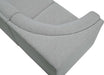 Meridian Furniture - Ollie 98" Grey Boucle Fabric Upholstered 5pc. Sectional - 118Grey-Sec5B - GreatFurnitureDeal