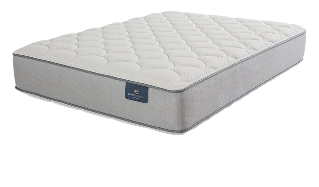 Serta Mattress - Master Suite Hotel 11" One Sided Plush Cal King Size Mattress - Master Suite CAL KING - GreatFurnitureDeal