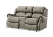 Motion Ease - Marlowe Manual Rocking Console Loveseat in Tan - 120-23-16 - GreatFurnitureDeal