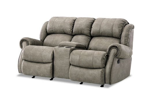 Motion Ease - Marlowe Manual Rocking Console Loveseat in Tan - 120-23-16 - GreatFurnitureDeal