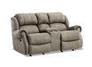 Motion Ease - Marlowe Manual Rocking Console Loveseat in Tan - 120-23-16 - GreatFurnitureDeal