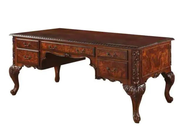 Mariano Furniture - CD120 Computer Desk in Walnut - BM-CD120 - GreatFurnitureDeal