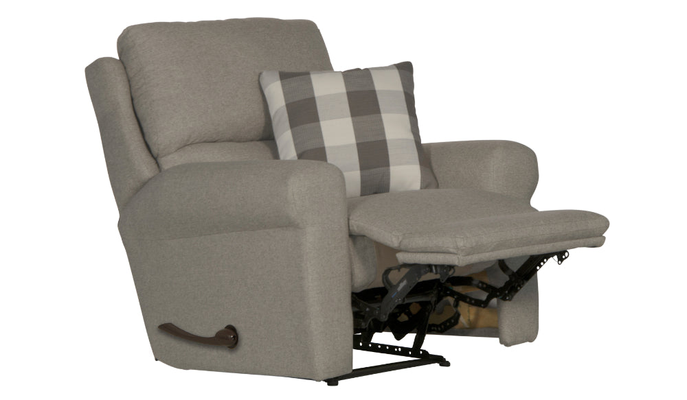 Catnapper - Westport 3 Piece Power Recliner Living Room Set in Metal-Charcoal - 61211-METAL-3SET - GreatFurnitureDeal