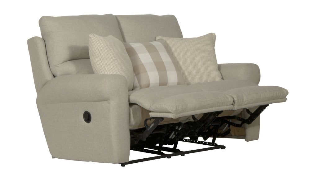 Catnapper - Westport 2 Piece Power Reclining Sofa Set in Cement-Linen - 61211-CEMENT-2SET - GreatFurnitureDeal
