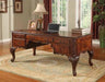 Mariano Furniture - CD120 Computer Desk in Walnut - BM-CD120 - GreatFurnitureDeal