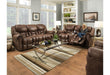 Motion Ease - Fallon Rocker Recliner in Mocha - 122-98-21 - GreatFurnitureDeal