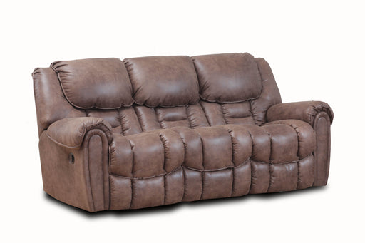 Motion Ease - Fallon Double Manual Reclining Sofa in Mocha - 122-30-21 - GreatFurnitureDeal