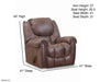 Motion Ease - Fallon Rocker Recliner in Mocha - 122-91-21 - GreatFurnitureDeal