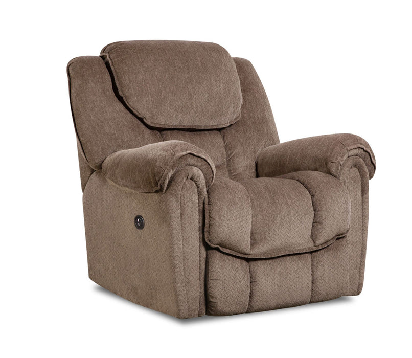 Motion Ease - Fallon Double Power Rocker Recliner in Mocha - 122-98-17 - GreatFurnitureDeal