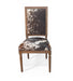 Zentique - Square Back Cow Hide Side Dining Chair - FC010-4 E272 Cow SPBRW - GreatFurnitureDeal