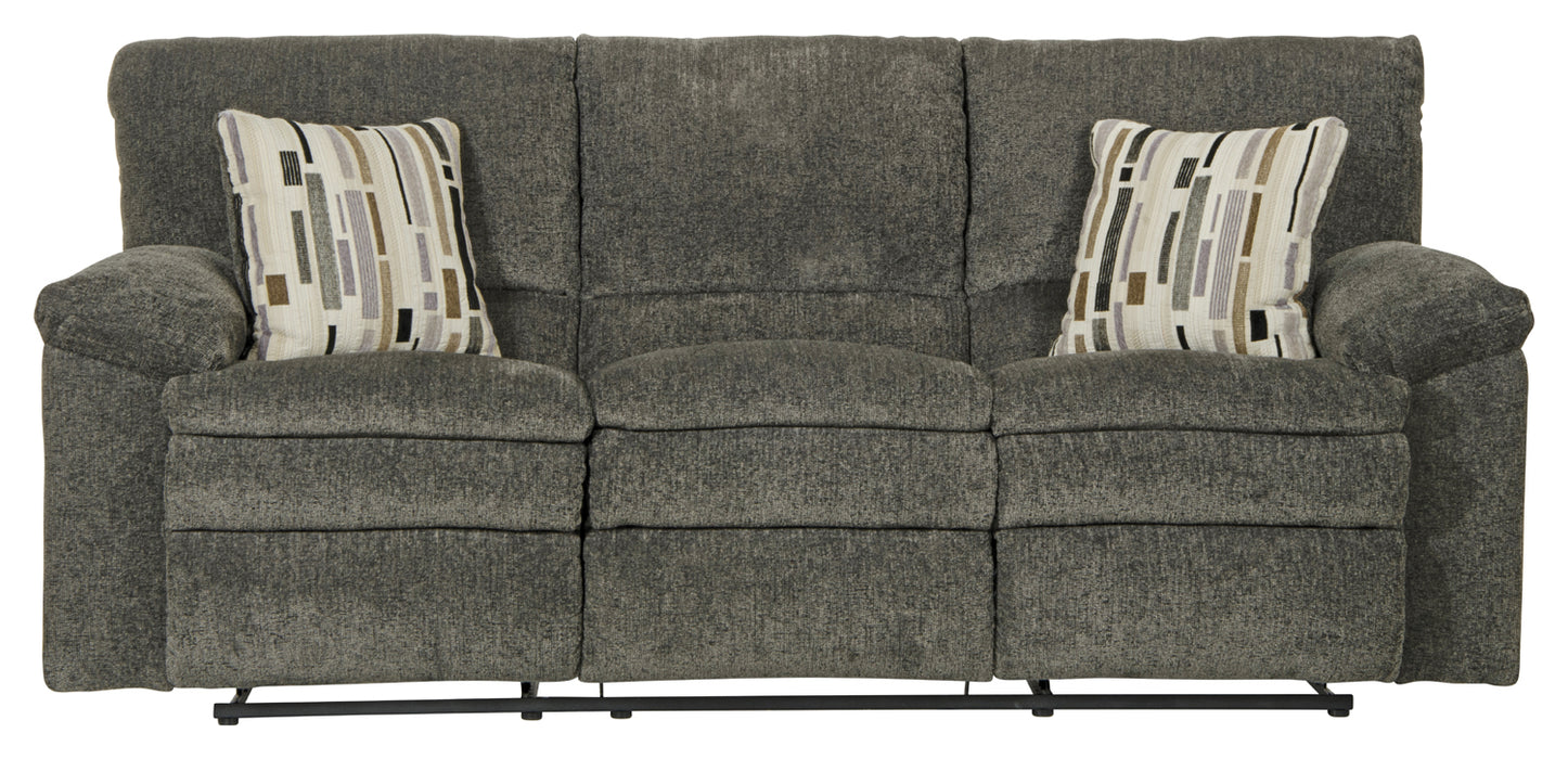 Catnapper - Tosh 2 Piece Reclining Sofa Set in Pewter - 1271-1272-PEWTER - GreatFurnitureDeal