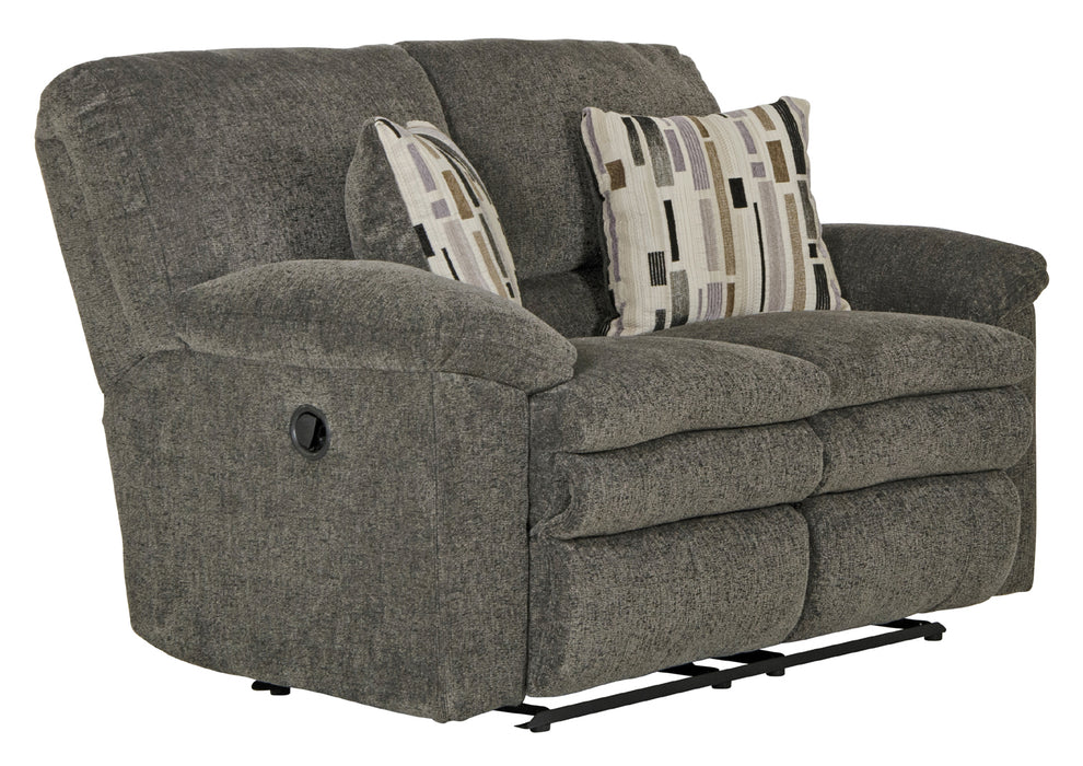 Catnapper - Tosh Power Reclining Loveseat in Pewter - 61272-PEWTER