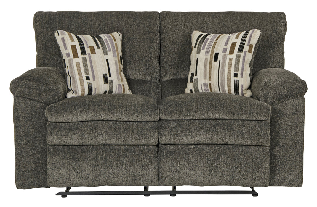 Catnapper - Tosh Power Reclining Loveseat in Pewter - 61272-PEWTER