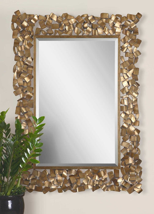 Uttermost - Capulin Antique Gold Mirror - 12816 - GreatFurnitureDeal