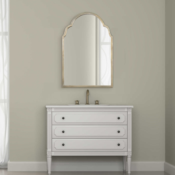 Uttermost - Brayden Petite Silver Arch Mirror -12906 - GreatFurnitureDeal