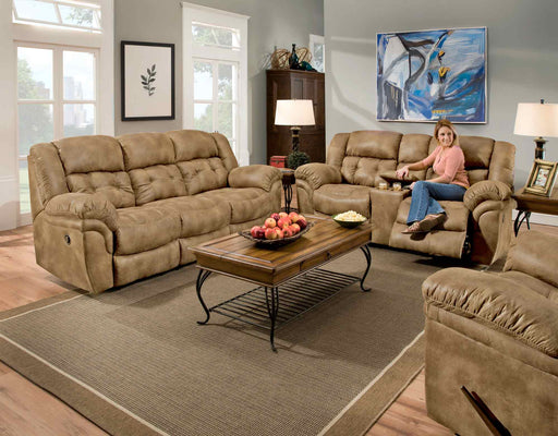 Motion Ease - Haven Power Rocking Recliner in Almond - 129-98-18 - GreatFurnitureDeal