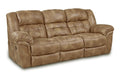 Motion Ease - Haven Manual Double Reclining Sofa in Almond - 129-30-18 - GreatFurnitureDeal