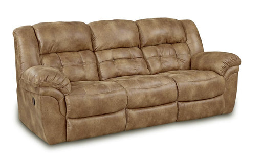Motion Ease - Haven Manual Double Reclining Sofa in Almond - 129-30-18 - GreatFurnitureDeal